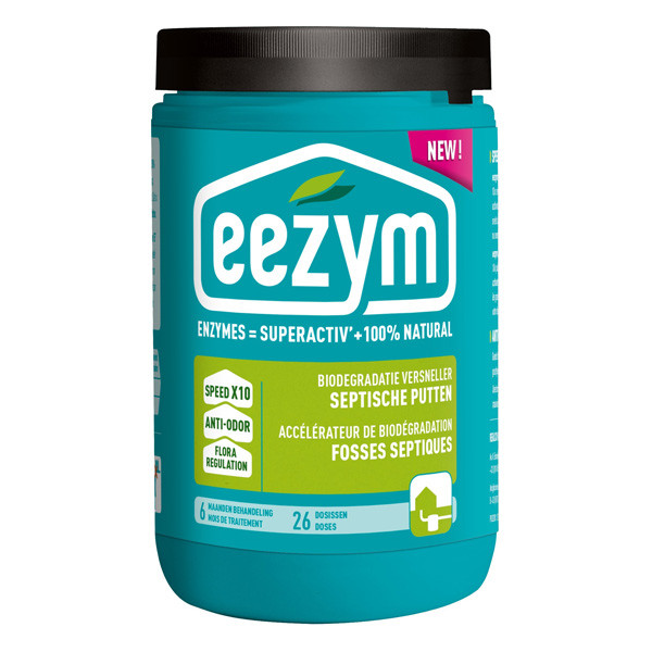Eezym biodegradatie versneller voor septische putten (6 maanden)  SEE00006 - 1
