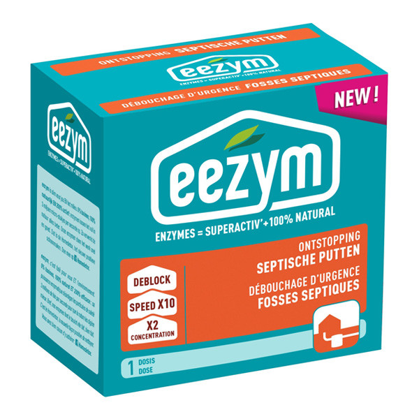 Eezym ontstopping septische putten (1 dosis)  SEE00009 - 1
