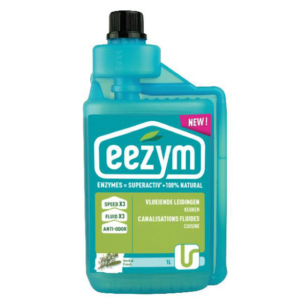 Eezym vloeiende leidingen keuken ontstopper (1 liter)  SEE00001 - 1