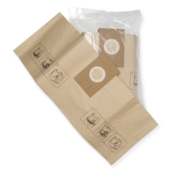 Einhell papieren stofzuigerzakken 10 zakken (123schoon huismerk)  SEI01004 - 1