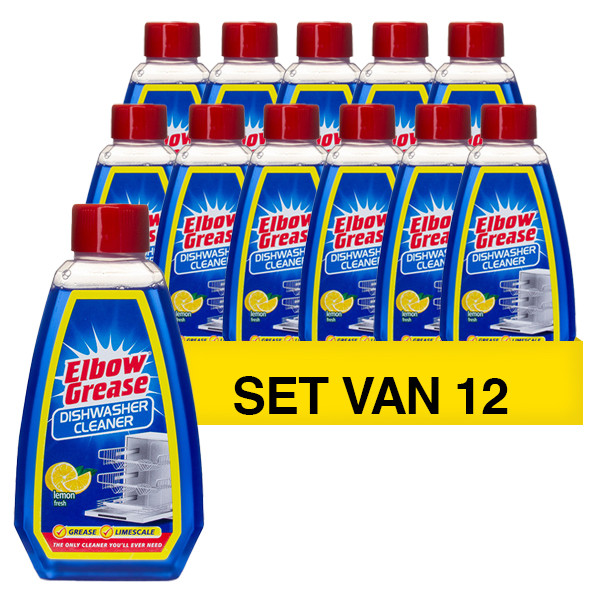 Elbow Grease Aanbieding: 12x Elbow Grease Vaatwasmachine Reiniger (250 ml)  SEL00243 - 1