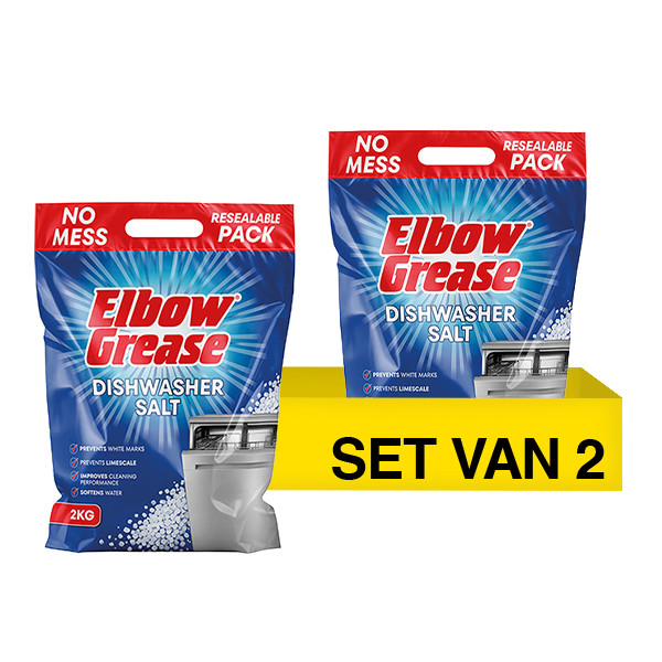 Aanbieding: 2x Elbow Grease Vaatwaszout (2 kg) SEL01134 - 1