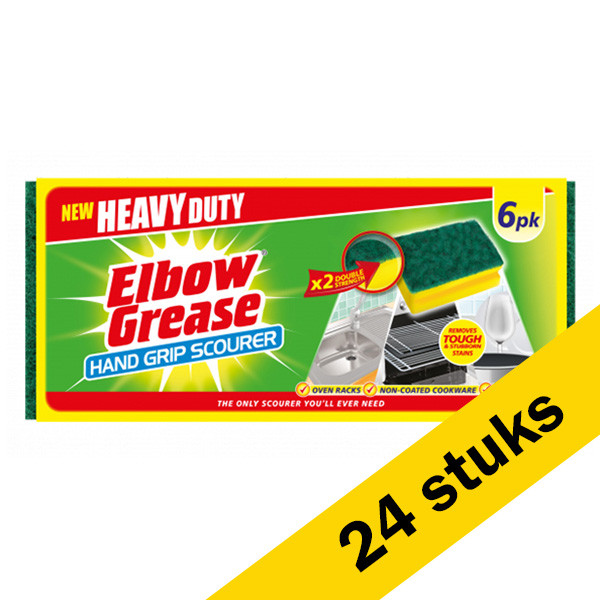Elbow Grease Aanbieding: Elbow Grease Schuurspons (24 x 6 stuks)  SEL00233 - 1
