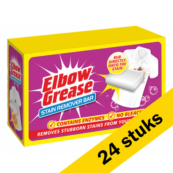 Aanbieding: Elbow Grease Vlekverwijderaar Zeepblok (24 stuks à  100 gr) SEL00247 - 1