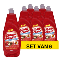 Elbow Grease Aanbieding: Elbow Grease afwasmiddel Apple Cinnamon (6 flessen van 600 ml)  SEL01026
