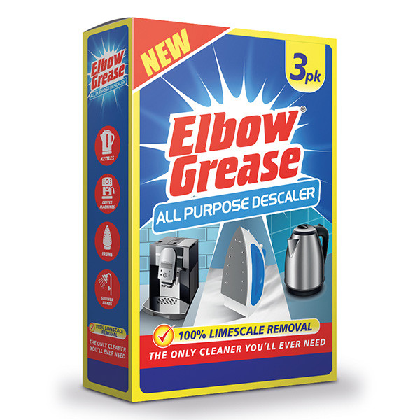Elbow Grease All Purpose Ontkalker zakjes (3 x 25 ml)  SEL00240 - 1