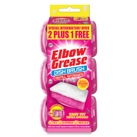 Elbow Grease Pink Dish Brush navulling (3 stuks)  SEL01043