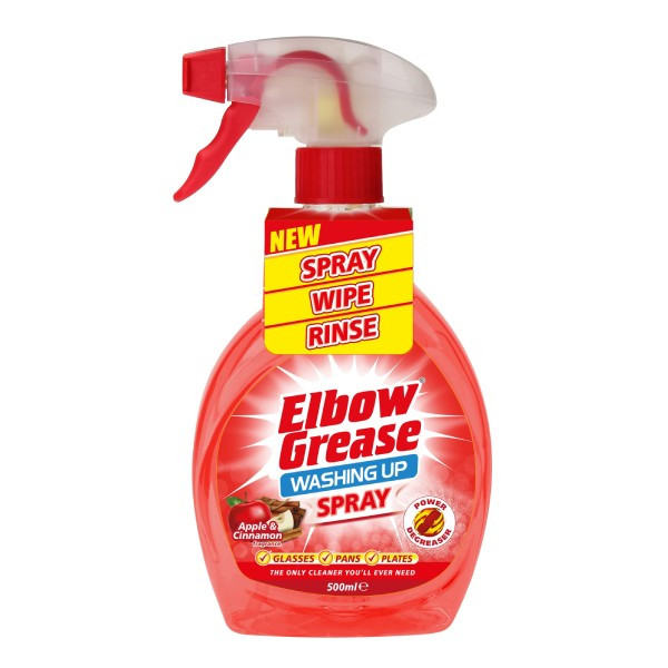 Elbow Grease Washing up spray Apple Cinnamon - afwasmiddel spray (500 ml)  SEL01023 - 1