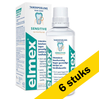 Aanbieding: 6x Elmex Sensitive mondwater (400 ml) SEL01032