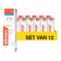 Elmex Aanbieding: Elmex Anti Caries Whitening Tandpasta (12 tubes - 75 ml)  SEL01086