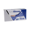 Soft-nitril handschoen maat M poedervrij (Eurogloves, blauw, 100 stuks)