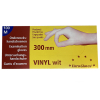 Eurogloves Vinyl handschoen maat M poedervrij (Eurogloves, wit, 300mm, 100 stuks)  SME00113