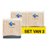Aanbieding: 3x FRM Droogdoek Quick Dry Beige (40x60 cm) SFR00183 - 1