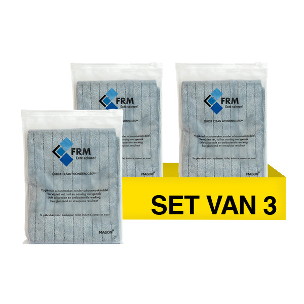 Aanbieding: 3x FRM Wonderdoek Quick Dry (40x40 cm) SFR00188 - 1