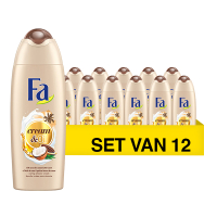Fa Aanbieding: 12x Fa Cream & Oil douchegel Cacaobutter & Cocos (250 ml)  SFA06156