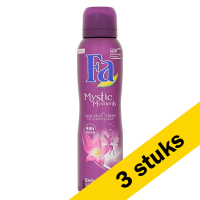 Fa Aanbieding: 3x Fa deodorant spray Mystic Moments (150 ml)  SFA05151