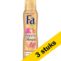Aanbieding: 3x Fa deodorant spray Oriental Moments (150 ml) SFA05130