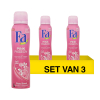 Aanbieding: 3x Fa deodorant spray Pink Passion (150 ml)