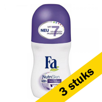 Fa Aanbieding: 3x Fa deoroller NutriSkin Invisible Control (50 ml)  SFA05091