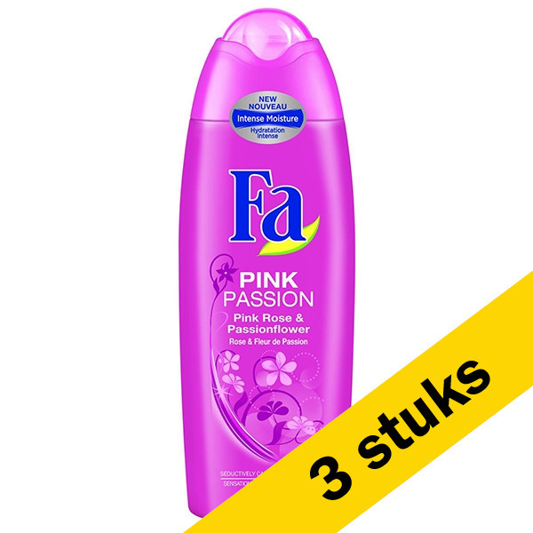 Fa Aanbieding: 3x Fa douchegel Pink Passion (250 ml)  SFA05163 - 1