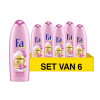 Aanbieding: 6x Fa Cream & Oil douchecreme Silk & Magnolia (250 ml)