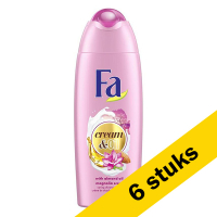 Fa Aanbieding: 6x Fa Cream & Oil douchecreme Silk & Magnolia (250 ml)  SFA06160