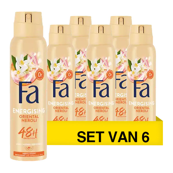 Aanbieding: 6x Fa deodorant spray Oriental Moments (150 ml) SFA06199 - 1