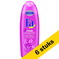 Fa Aanbieding: 6x Fa douchegel Pink Passion (250 ml)  SFA06191