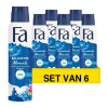 Aanbieding: Fa  Deodorant Spray Balancing Moments Lotus & Sesambloem (6 flessen - 150 ml)
