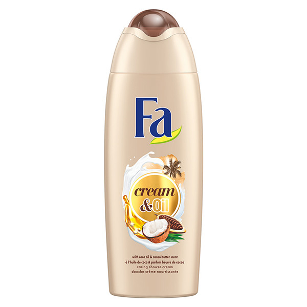 Fa Cream & Oil douchegel Cacaobutter & Cocos (250 ml)  SFA05058 - 1