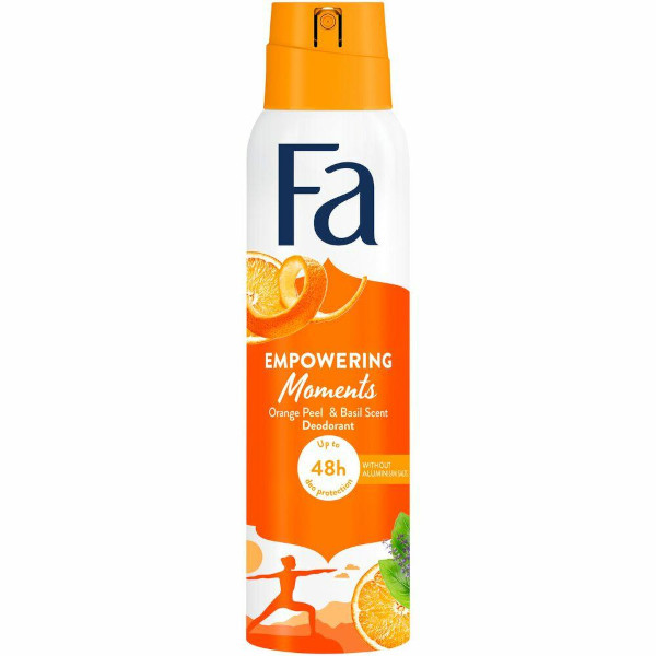 Fa Empowering Moments Orange Peel & Basil Deodorant Spray (150 ml)  SFA06206 - 1