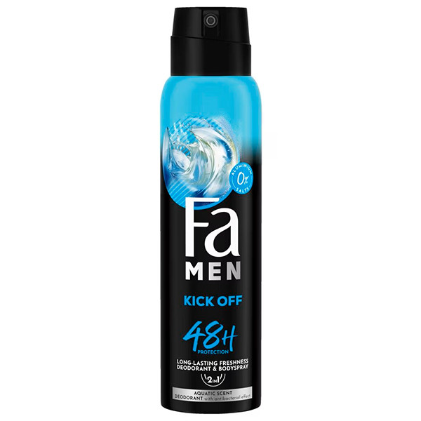 Fa deodorant spray Kick-Off for Men (150 ml) SFA05010 - 1