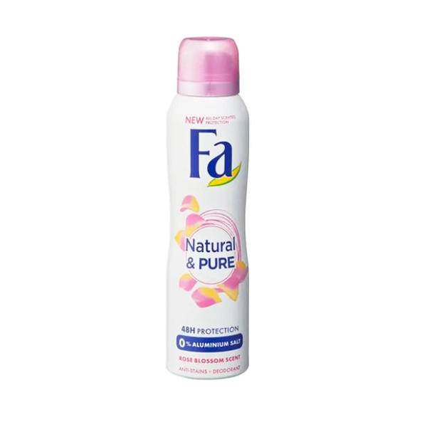 Uitdrukkelijk verachten ontwikkelen Fa deodorant spray Natural & Pure Rose (150 ml) Fa 123schoon.nl