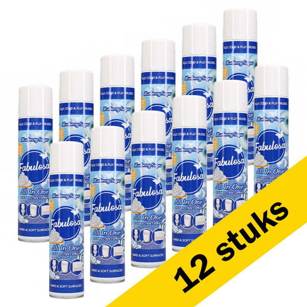 Fabulosa Aanbieding: Fabulosa Allesreiniger Spray | Blueberry Sugar (12x 400 ml)  SFA06068 - 1