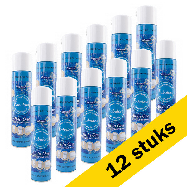 Fabulosa Aanbieding: Fabulosa Allesreiniger Spray | Intense (12x 400 ml)  SFA06065 - 1