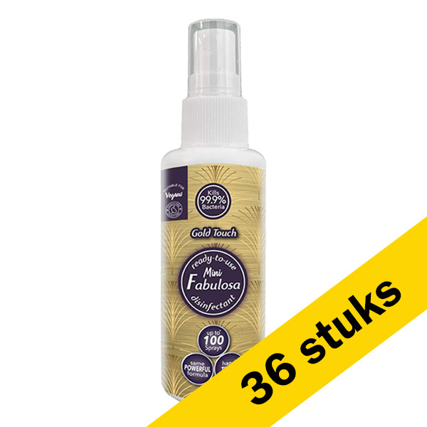 Fabulosa Aanbieding: Mini Fabulosa Spray | Gold Touch (36x 60 ml)  SFA06039 - 1