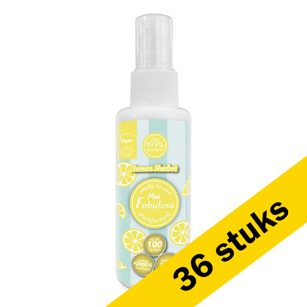Fabulosa Aanbieding: Mini Fabulosa Spray | Lemon Sherbet (36x 60 ml)  SFA06037 - 1