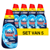 Finish Aanbieding: Finish All-in-1 Power Gel | Glans en Reiniging (5 flessen - 1 liter)  SFI01023