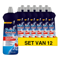 Finish Aanbieding: Finish Glansspoelmiddel Regular (12 flessen - 800 ml)  SFI01060