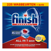 Aanbieding: Finish Powerball All-in-1-Max vaatwastabletten Lemon (225 vaatwasbeurten)