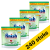Finish Aanbieding: Finish Powerball All-in-1 vaatwastabletten 0% (240 vaatwasbeurten)  SFI00064