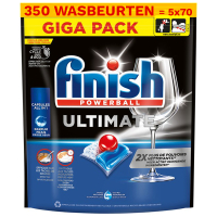 Finish Aanbieding: Finish Ultimate Vaatwastabletten Regular (5 zakken - 350 vaatwasbeurten)  SFI01141