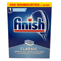 Finish Aanbieding: Finish Vaatwastabletten Classic (4 dozen - 400 vaatwasbeurten)  SFI00056