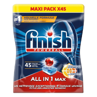 Finish Powerball All-in-1-Max vaatwastabletten Regular (45 vaatwasbeurten)  SFI01044