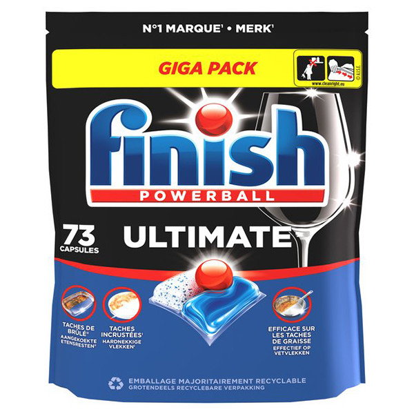 Finish Ultimate Vaatwastabletten Regular (73 vaatwasbeurten)  SFI01190 - 1