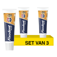 Aanbieding: Fixodent Kleefpasta Plus | Dual power | 3 stuks à 40 gr SFI01179