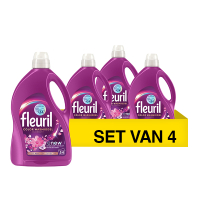 Aanbieding: Fleuril Color Blossom Vloeibaar Wasmiddel 2,430 L (4 stuks - 216 wasbeurten) SFL00061