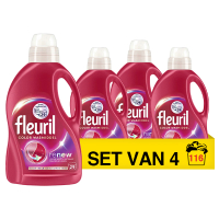 Fleuril Aanbieding: Fleuril Color Wasmiddel 1,305 liter (4 stuks - 116 wasbeurten)  SFL00045