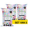 Aanbieding: Floral Antibacteriële Doekjes Magnolia (3 stuks - 80 doekjes) SFL00090 - 1