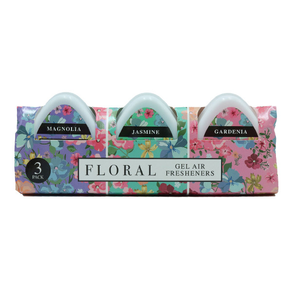 Floral Gel Luchtverfrisser (1 verpakking à 3 stuks) SFL00057 - 1